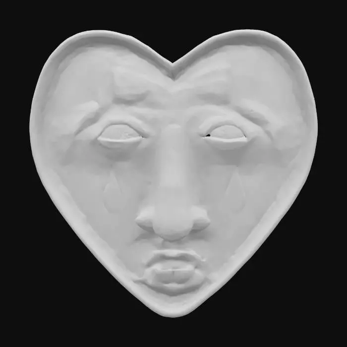 3D model for Heartfelt Tears mask