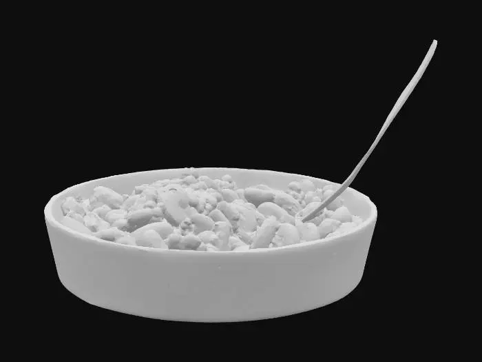 3D model for Colorful Cereal Breakfast