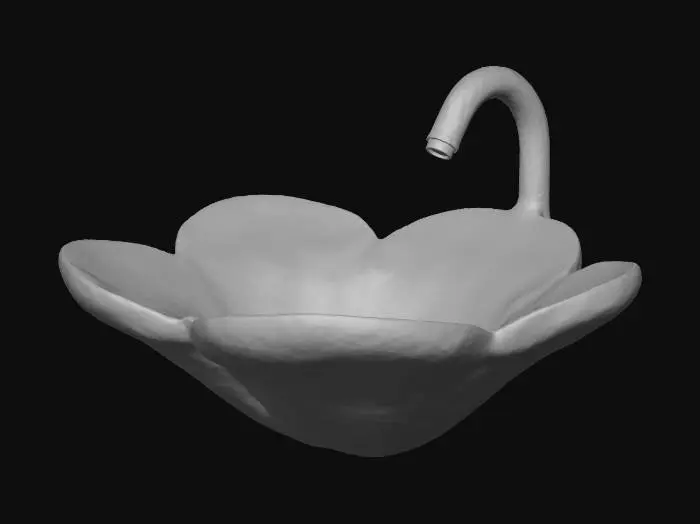 3D model for Lavender Blossom Basin