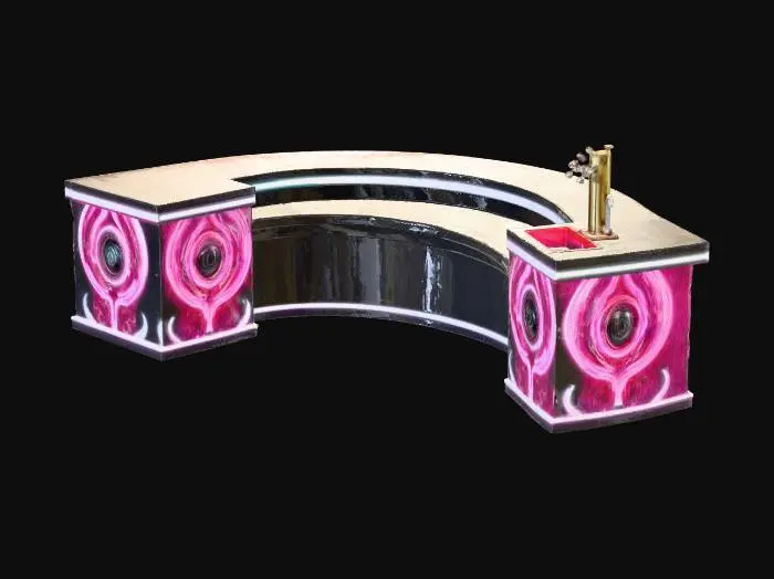 3D model for Neon Vortex Bar