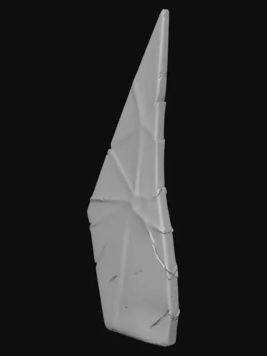 3D model for Fractured Peak