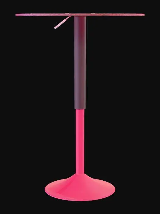 3D model for Modern Purple Swirl Table