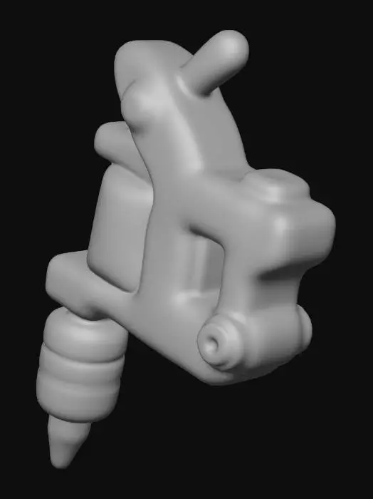 3D model for Tattoo Machine Icon