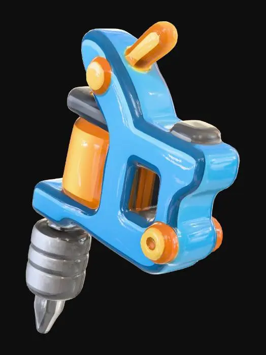 3D model for Tattoo Machine Icon