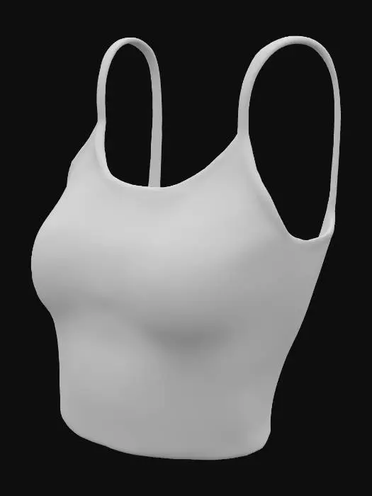 3D model for Striped Tank Top