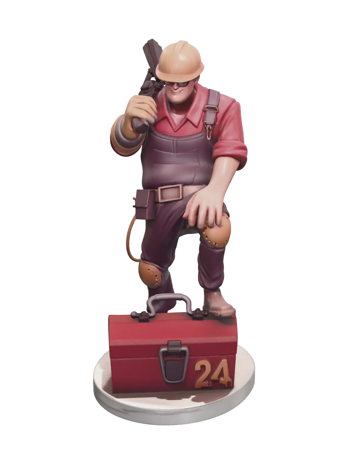 Modern Teamfortress - Fps 3D model, vytvořený pomocí AI