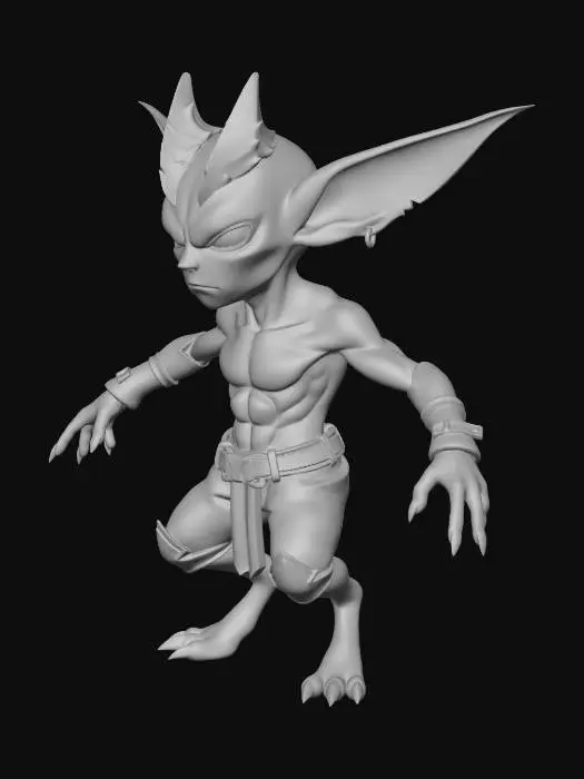 3D model for Gloomhorn Imp