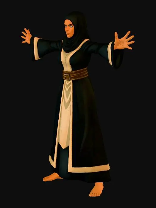 3D model for Veiled Guardian