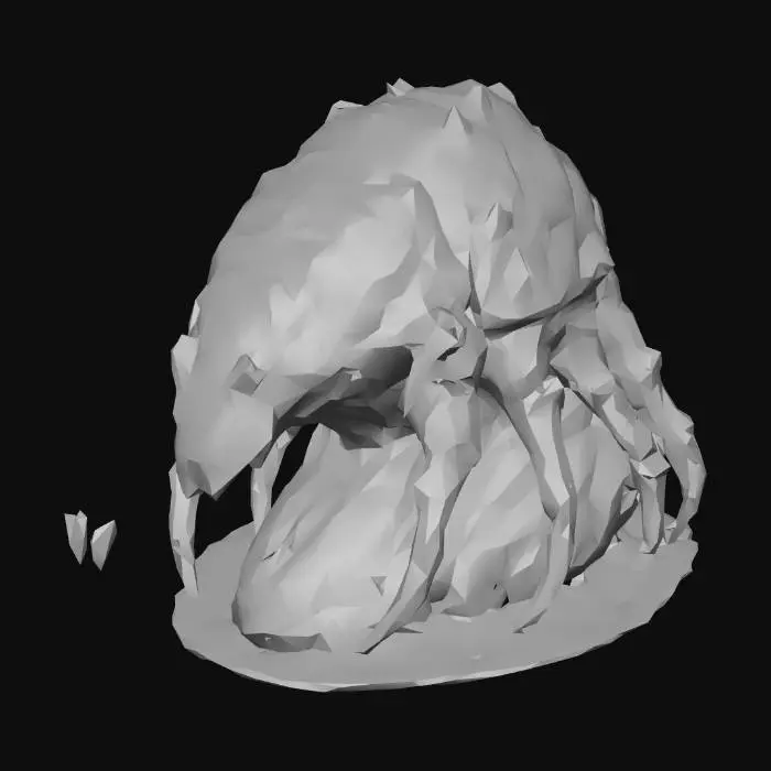 3D model for 1. Insectoid Worm