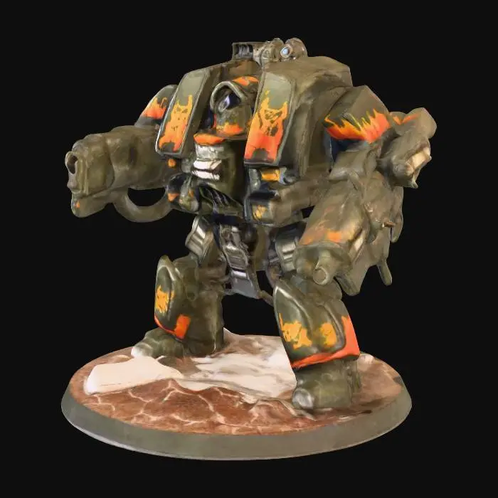 3D model for Mech Warrior Inferno