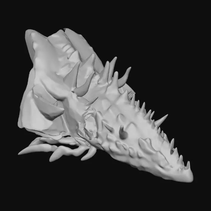 3D model for Spiked Leviathan