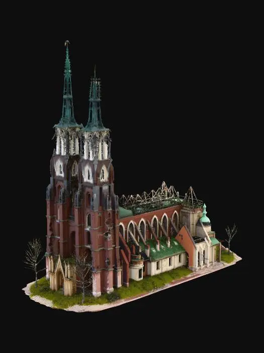 3D model for Ruined Cathedral