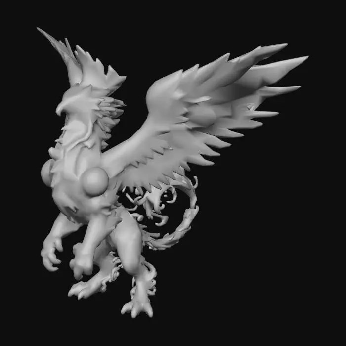 3D model for Verdant Gryphon