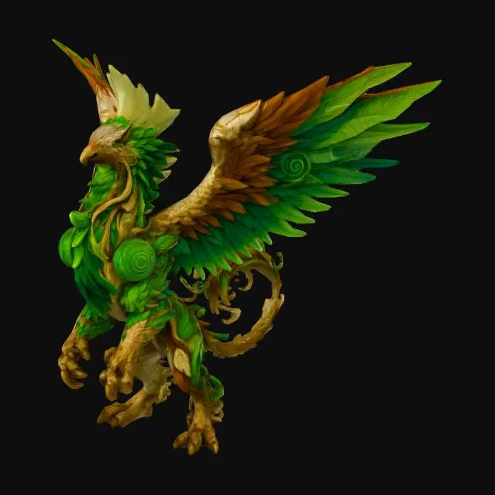 3D model for Verdant Gryphon