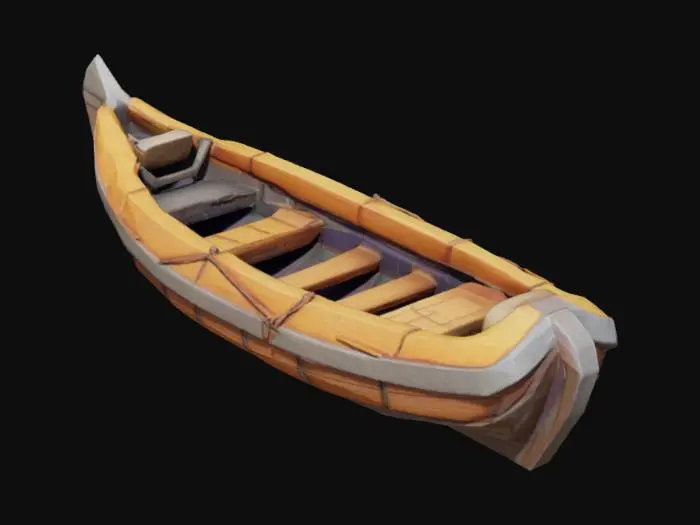 3D model for Rowboat Voyage