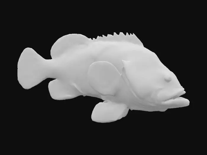 3D model for Spotted Coral Beauty