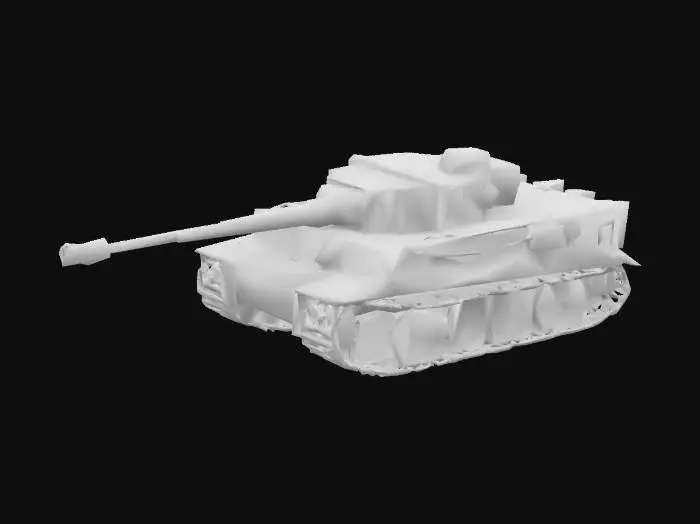 3D model for Panzer Blue