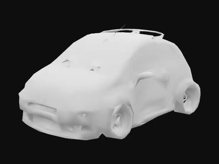 3D model for Speedy Hatchback Artwork