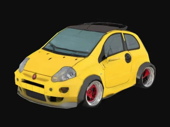 3D model for Speedy Hatchback Artwork