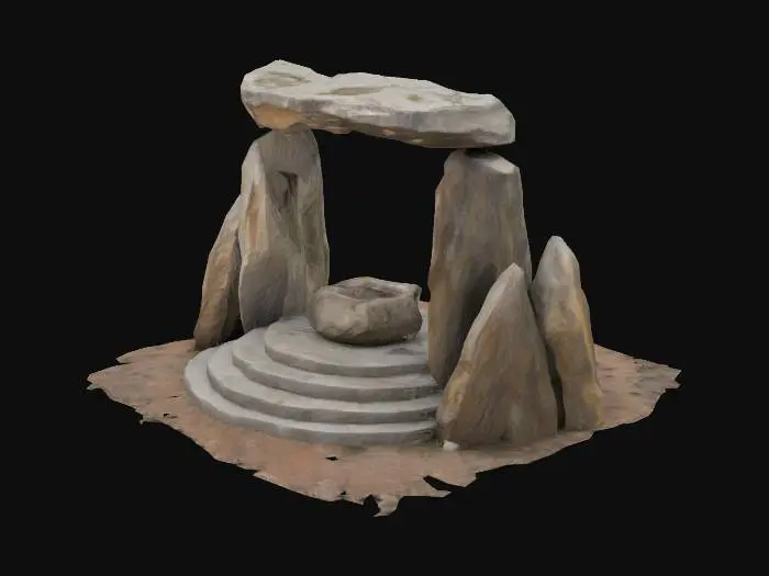 3D model for Ancient Portal, #arch#