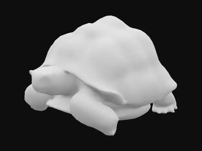 3D model for Turtle Sculpture Elegance