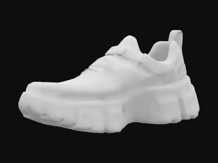 3D model for Chunky Lime Blueprint, #SketchTo3D#