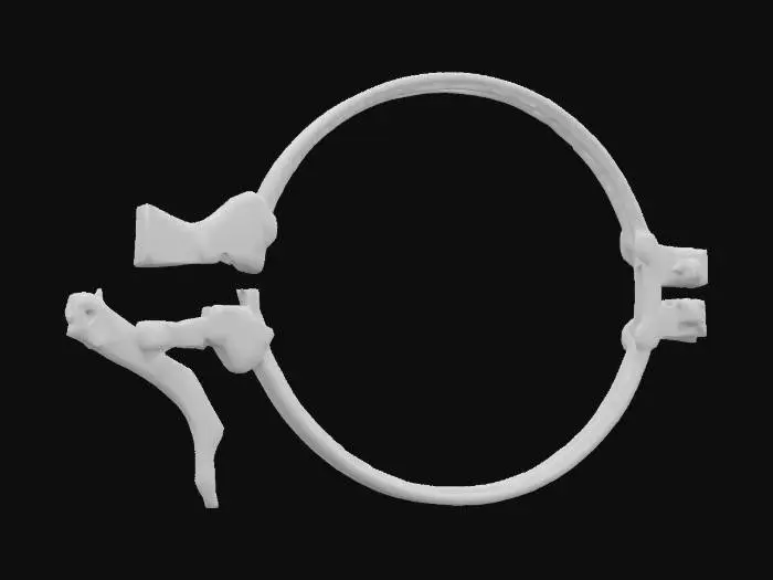 3D model for Clamp Mechanism