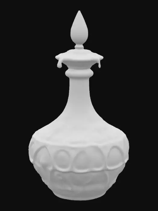 3D model for Fantasy magic low poly potion, a lot of dekoration, colorful with sparkles