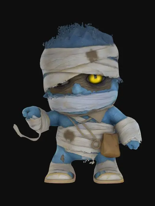 3D model for Mischievous Mummy
