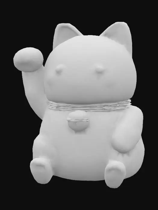 3D model for Fortune Feline