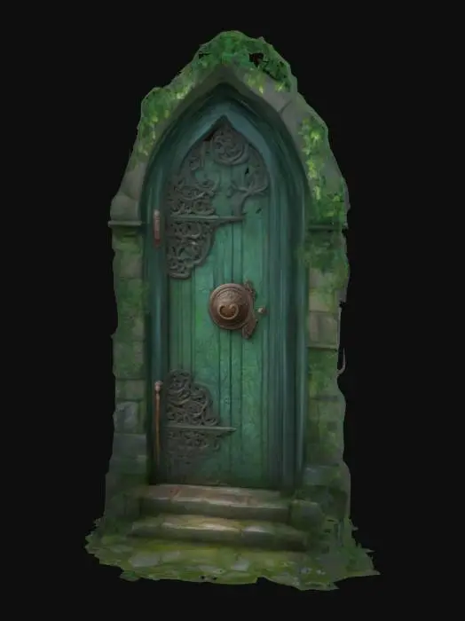 3D model for Hidden Haven Door