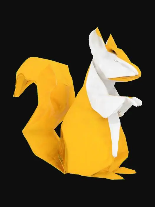 3D model for Origami Squirrel Delight
