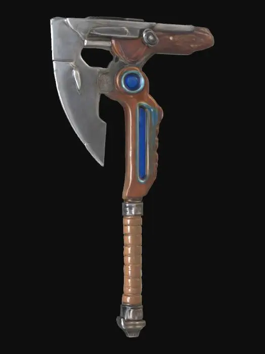 3D model for Cybernetic Axe