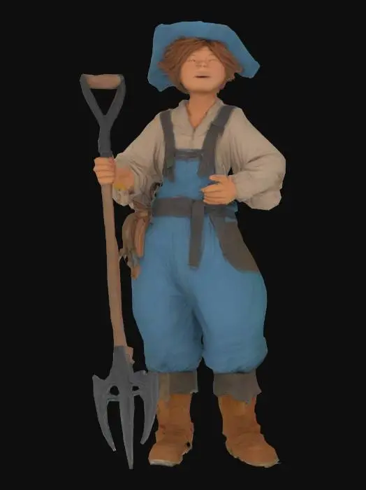 3D model for Young Gardener