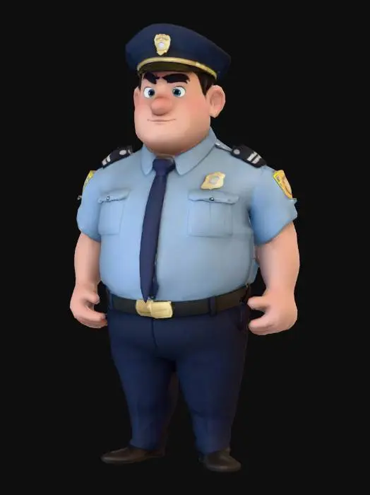 3D model for Officer Profile