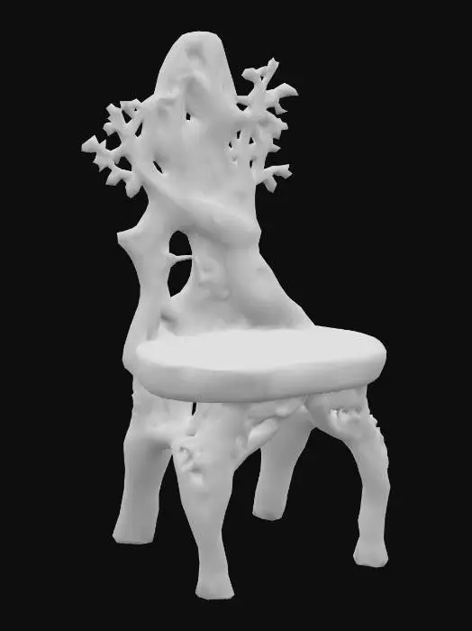 3D model for Enchanted Woodland Throne