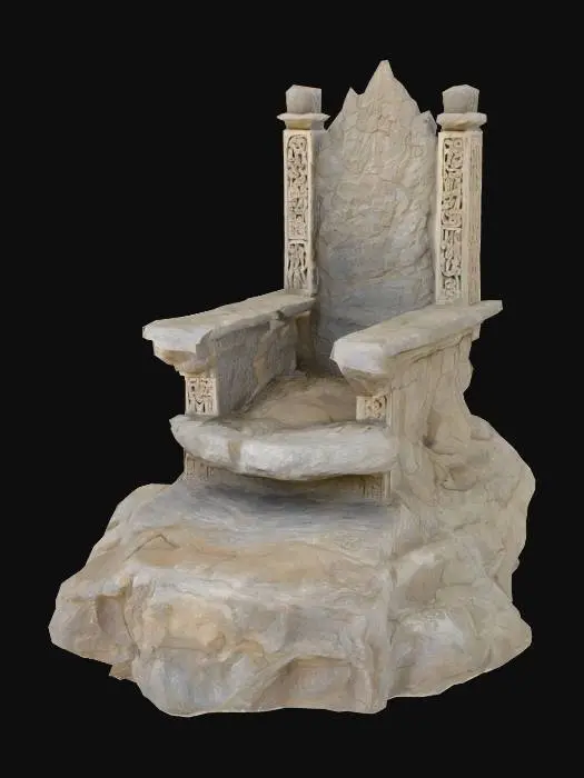 3D model for Stone Throne