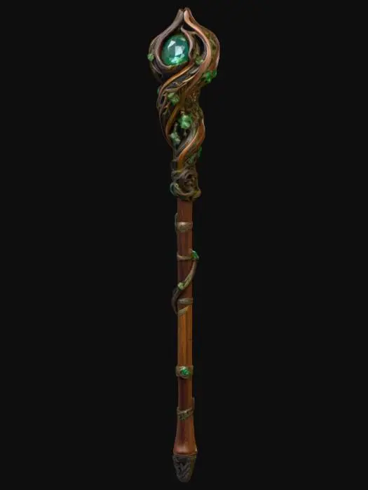 3D model for Mystic Enchanter's Staff