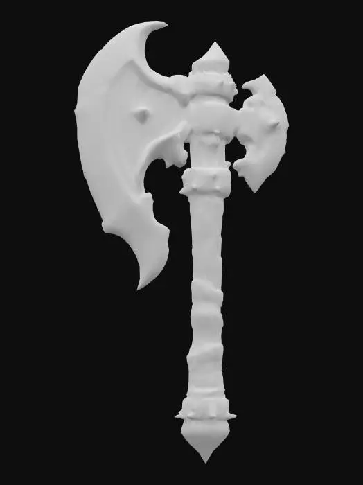 3D model for Ethereal Battleaxe