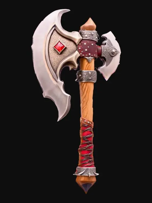 3D model for Ethereal Battleaxe