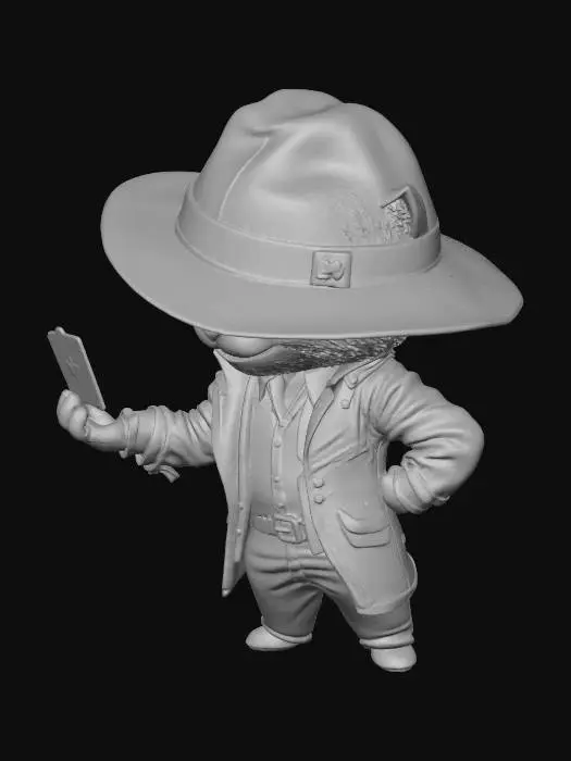 3D model for Card Shark Cat, #villain#