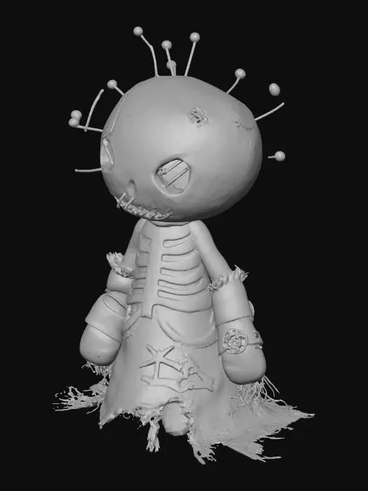 3D model for Pinhead Plush, #Halloween2025#