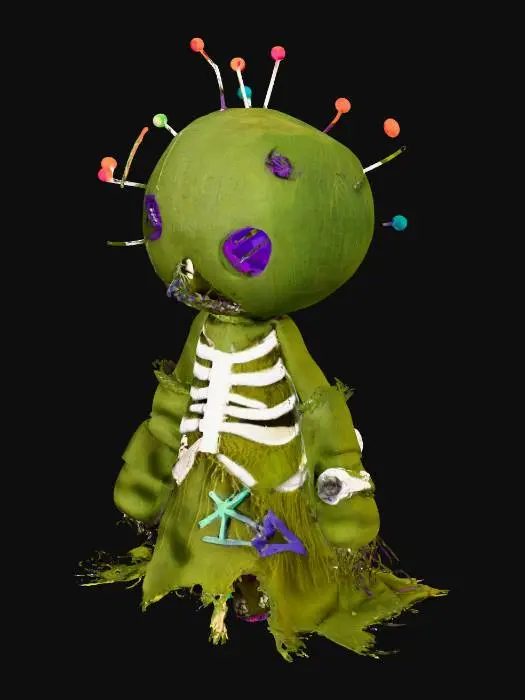 3D model for Pinhead Plush, #Halloween2025#