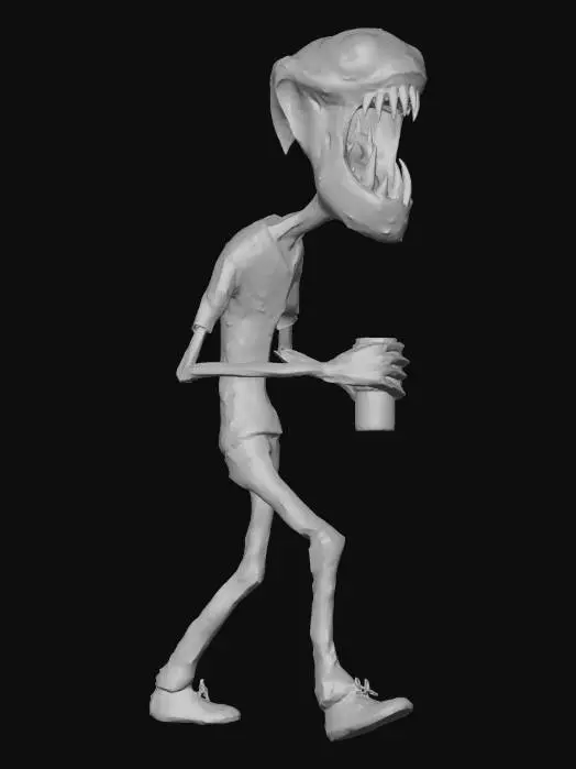 3D model for Thirsty Wanderer, #Halloween2025#