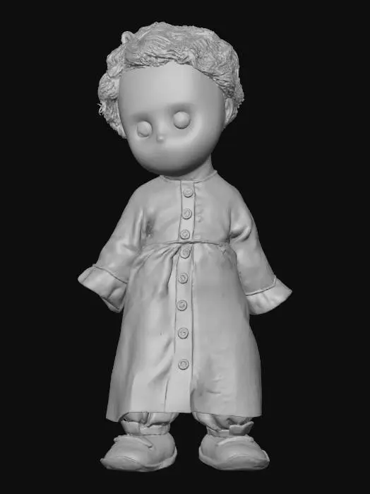 3D model for Cracked Doll Enigma, #Halloween2025#