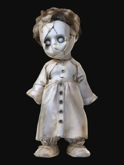 3D model for Cracked Doll Enigma, #Halloween2025#