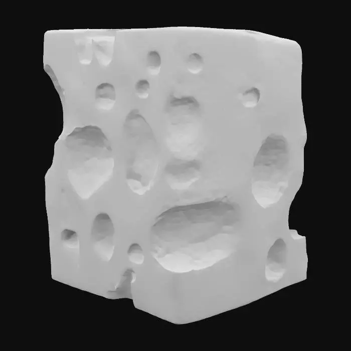 3D model for Cheese Block Artistry