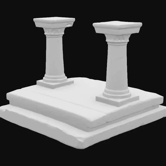 3D model for Ancient Platform