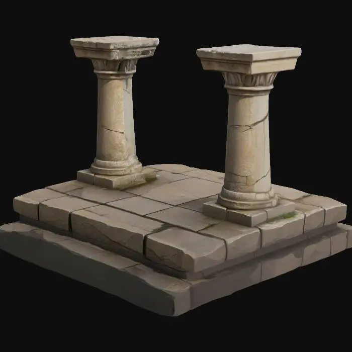 3D model for Ancient Platform
