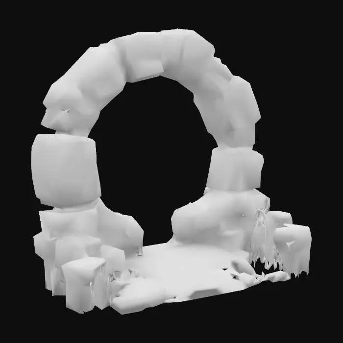 3D model for Mystical Stone Archway, #arch#